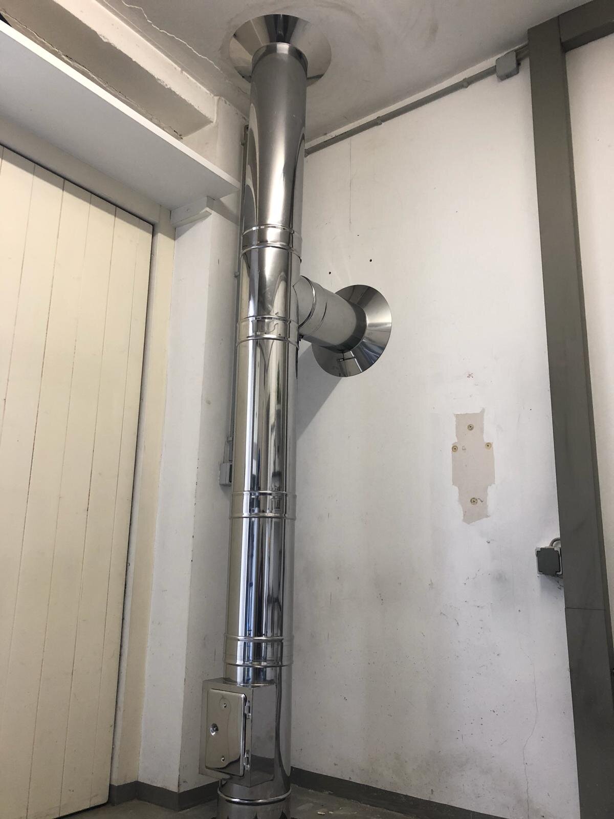 Bodenmontage in der Garage