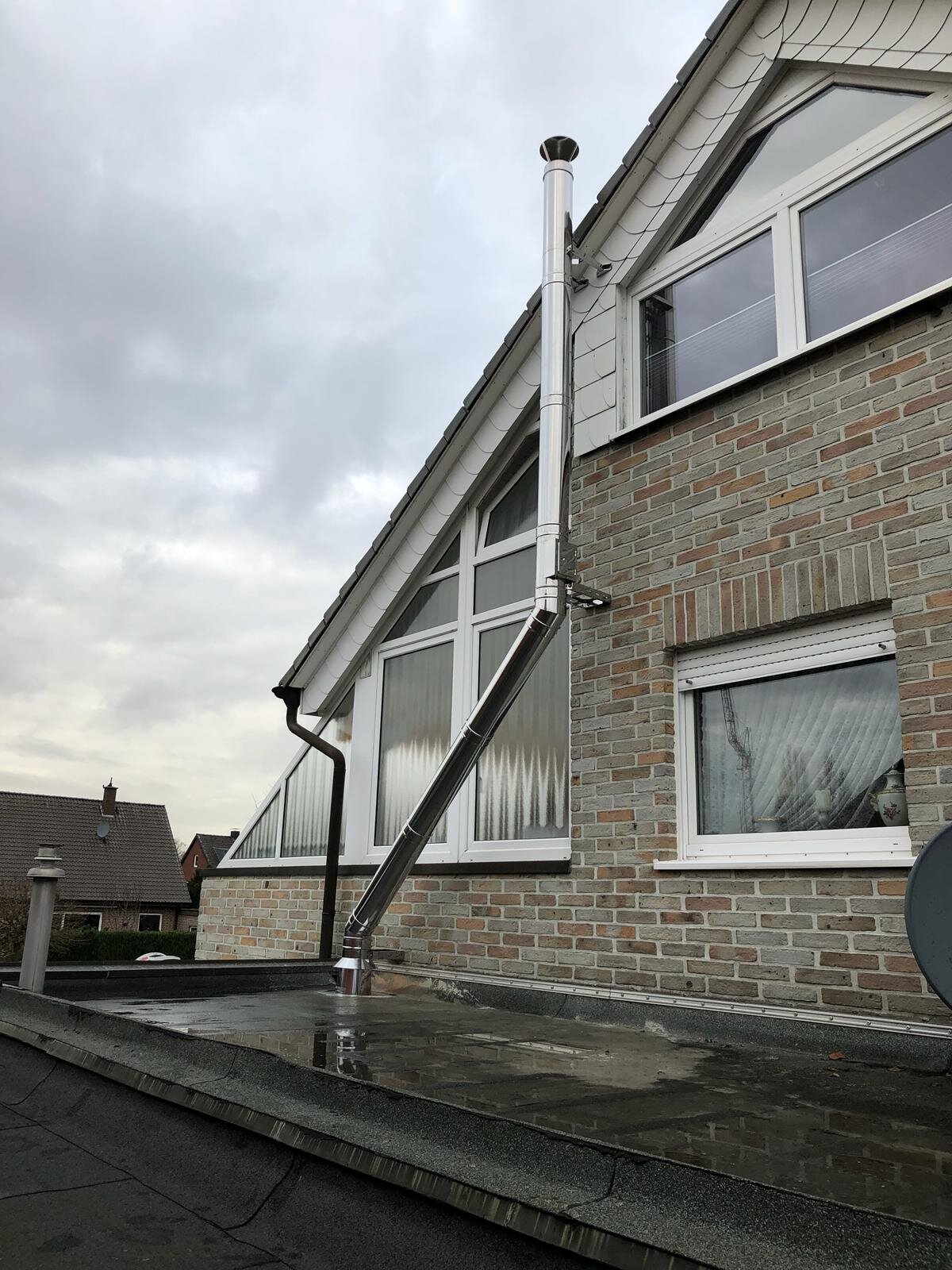 Dachüberstand überbrücken