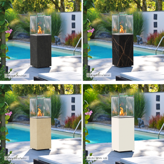 Gas Terrassenfeuer Neocube - O Dekton