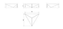 Gartenfeuerstelle PYRAMID