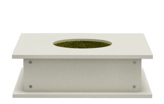 Brandschutz Dachdurchführung DW 150 mm Länge 120 mm 0°