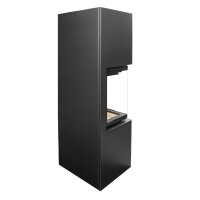 Kaminofen 7 kW A.Caminetti SCANDINAVIAN 50 S BH WH Schwarz