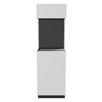 Sierra Mini Kratki Weiß Ethanol Kamin