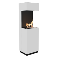 Sierra Mini Kratki Weiß Ethanol Kamin