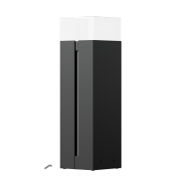Romeo Square Kratki Schwarz Ethanol Kamin