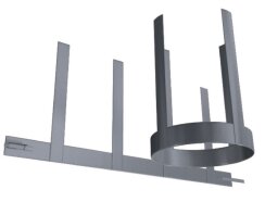 Kamin. - Schornsteinsanierung Abstandhalter DN 113 mm