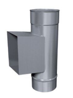 Kamin. - Schornsteinsanierung Reinigung / Prüföffnung DN 100 mm 0,5 mm