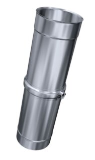 Kamin. - Schornsteinsanierung Justierelement 300 - 500 mm DN 100 mm 0,5 mm