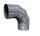 Kamin. - Schornsteinsanierung Winkel / Bogen drehbar 0-90 Grad DN 130 mm 0,6 mm