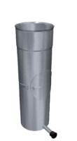 Kamin. - Schornsteinsanierung Längenelement Prüföffnung / Kondensatableiter DN 225 mm 0,5 mm