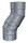 Kamin. - Schornsteinsanierung Winkel / Bogen drehbar mit Revision 0-90 Grad DN 225 mm 0,8 mm