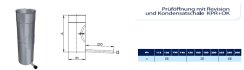 Kamin. - Schornsteinsanierung Längenelement...
