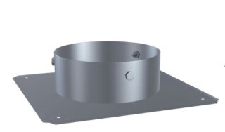 Kamin - Schornsteinsanierung Schachtabdeckung mit Hinterlüftung DN 80 mm
