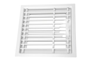Deckengitter 35 cm x 23 cm weiß