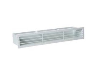 Designblenden für Luftleisten D1 1000 mm weiß