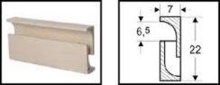 Keramische Luftleisten Warmluft 71 cm