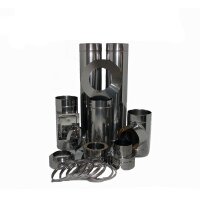 Edelstahlschornstein Doppelwandig Konfigurator DW 130 mm...