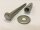 Edelstahl Schrauben Set 8 mm und 10 mm inkl. Dübel & U-Scheiben