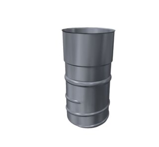 Schornstein Flexrohr Adapter Verbindungsstück Flex-Rohr einlagig Ø 90 mm