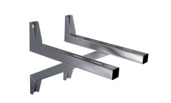 Edelstahlschornstein Schornstein Konfigurator DW 150 7,2 m Wandmontage 620 - 690 mm 500 mm Länge Basic 0,5 mm