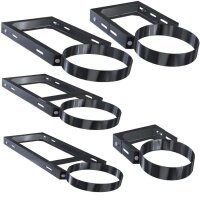 Edelstahlschornstein Schornstein Konfigurator DW 180 8,7 m Wandmontage - 50 mm 500 mm Länge Basic 0,5 mm
