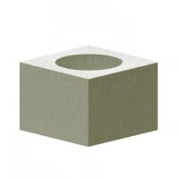 Mantelsteine Formsteine 250 x 400 x 400 x Ø 280 mm