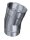 Kamin - Schornsteinsanierung Winkel / Bogen 15 Grad starr DN 130 mm 0,6 mm