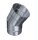 Kamin - Schornsteinsanierung Winkel / Bogen 30 Grad starr DN 225 mm 0,5 mm