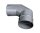 Kamin - Schornsteinsanierung Winkel / Bogen 90 Grad starr ohne Reinigung DN 80 mm 0,5 mm