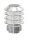 Edelstahlschornstein Regenhut mit Lamellenkopf Premium DW 130 mm