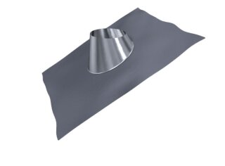 Kamin - Schornsteinsanierung Dachdurchführungen mit Bleirand Grad wählbar DN 80 mm