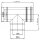 LAS T-Stück 87° mit Revisionsöffnung DN 100/150 mm Edelstahl