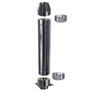 Doppelwandige Schornsteinverlängerung DW 130 mm 2,0...