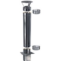 Doppelwandige Schornsteinverlängerung DW 160 mm 2,5...