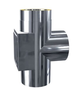 ZEN-Schornstein Kombielement T-Anschluß inkl. Reinigung