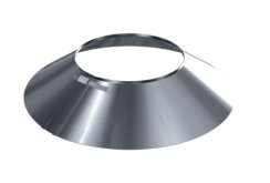 ZEN-Schornstein Dachdurchführung mit Blei DW 150 mm 35° - 50° mit Regenkragen