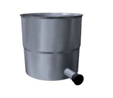 Kamin. - Schornsteinsanierung Kondensatschale mit Ablauf...