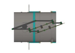 Verbrennungsluftsystem mit einer Klappe Ø 80 mm ohne Griffverlängerung ohne Isoliermuffe