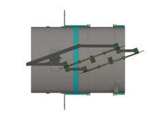 Verbrennungsluftsystem mit einer Klappe Ø 100 mm mit Griffverlängerung mit Isoliermuffe