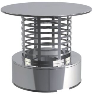 W3G Schornstein Regenhut mit Funkenschutz DW 200 mm