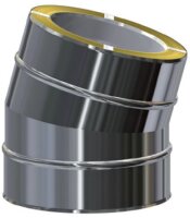 W3G Schornstein DW 150 Winkel / Bögen 15 Grad