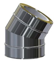 W3G Schornstein DW 150 Winkel / Bögen 30 Grad