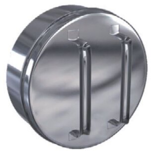Verschlussdeckel mit Handgriff  für DW T-Anschluß DW 130 mm ohne Kondensatablauf