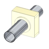 Brandschutz Wanddurchführung DW 180 Universal L340 mm